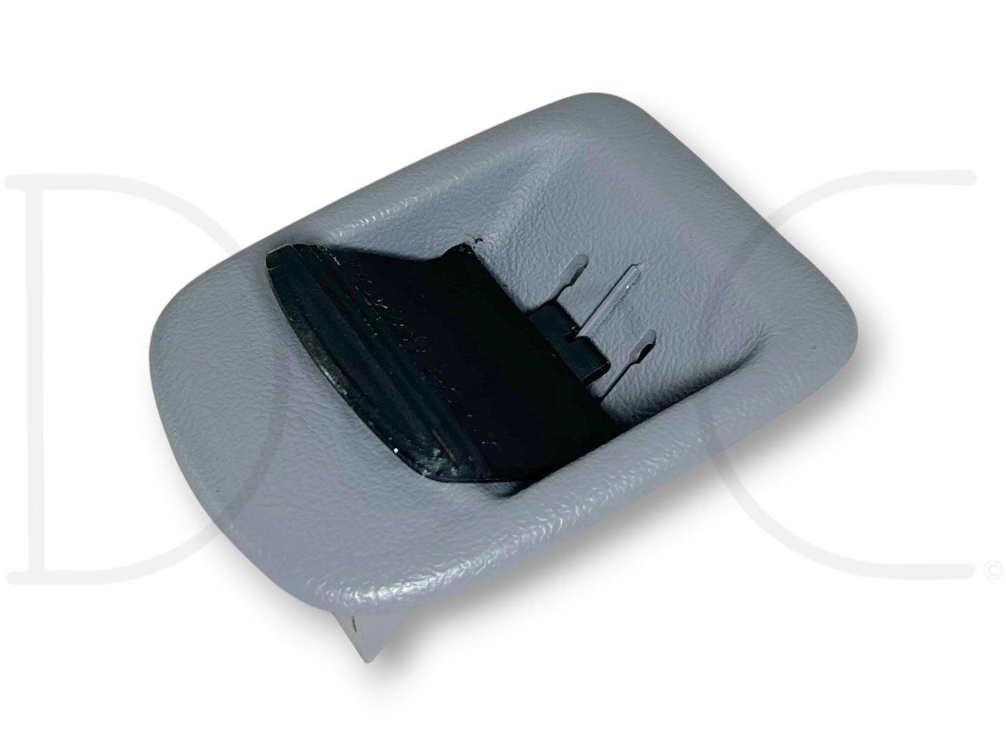 92-97 Ford F250 F350 Truck Dash Power Point 12V Outlet Trim Bezel Opal Gray OEM