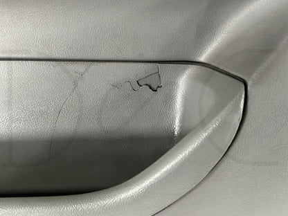94-97 Ford F250 F350 LH Left Driver Front Door Panel Power Opal Gray OE *Blem*