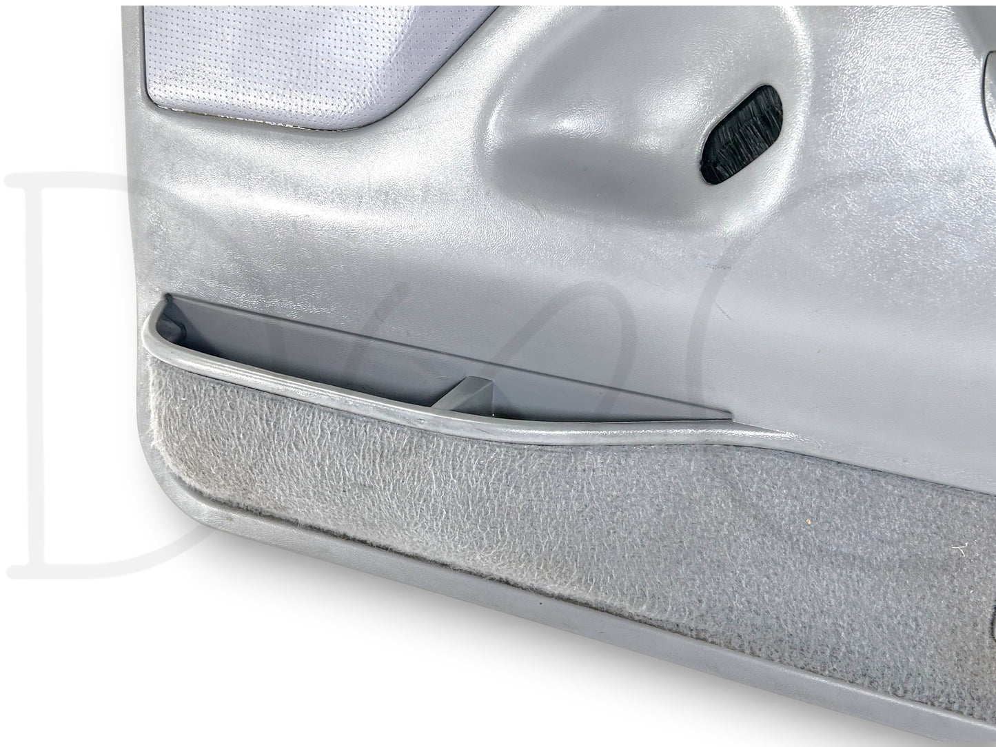 94-97 Ford F250 F350 RH Right Passenger Front Door Panel Power Opal Gray *Blem*
