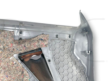 94-97 Ford F250 F350 RH Right Passenger Front Door Panel Power Opal Gray *Blem*