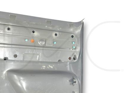 94-97 Ford F250 F350 LH Left Driver Rear Door Panel Power Opal Gray OE *Blem*