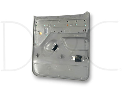 94-97 Ford F250 F350 LH Left Driver Rear Door Panel Power Opal Gray OE *Blem*