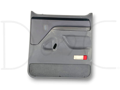 94-97 Ford F250 F350 RH Right Passenger Rear Door Panel Power Opal Gray *Blem*