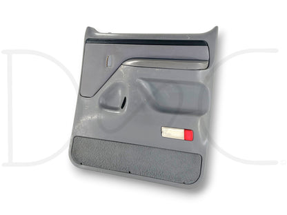 94-97 Ford F250 F350 RH Right Passenger Rear Door Panel Power Opal Gray *Blem*