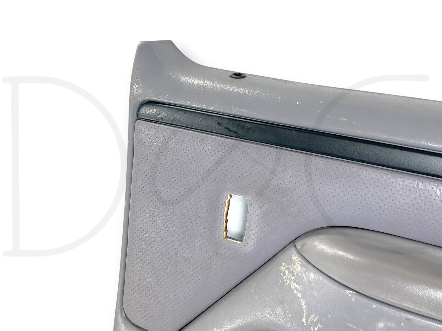 94-97 Ford F250 F350 RH Right Passenger Rear Door Panel Power Opal Gray *Blem*