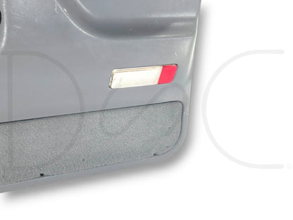 94-97 Ford F250 F350 RH Right Passenger Rear Door Panel Power Opal Gray *Blem*