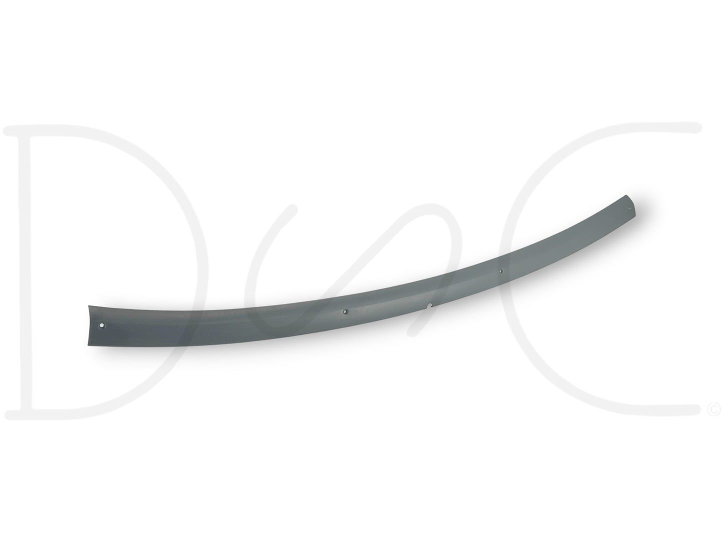 92-97 Ford F250 F350 Front Interior Headliner Molding Upper Trim Opal Gray