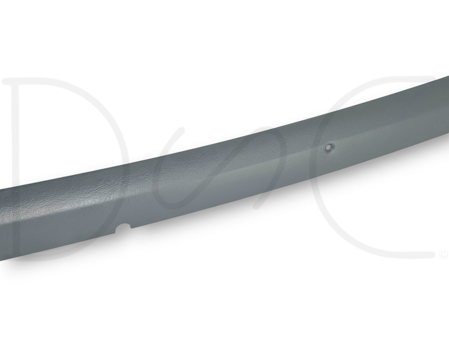 92-97 Ford F250 F350 Front Interior Headliner Molding Upper Trim Opal Gray