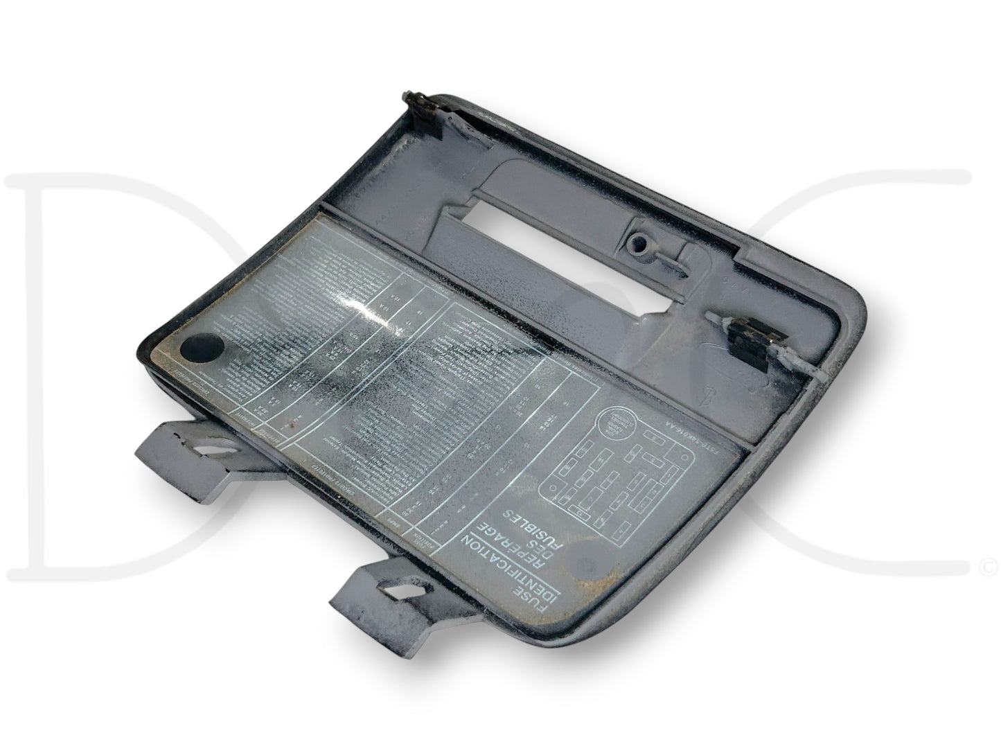92-97 Ford F250 F350 Lower Dash Fuse Panel Cover Trim Opal Gray OE F2Tb-15045D64