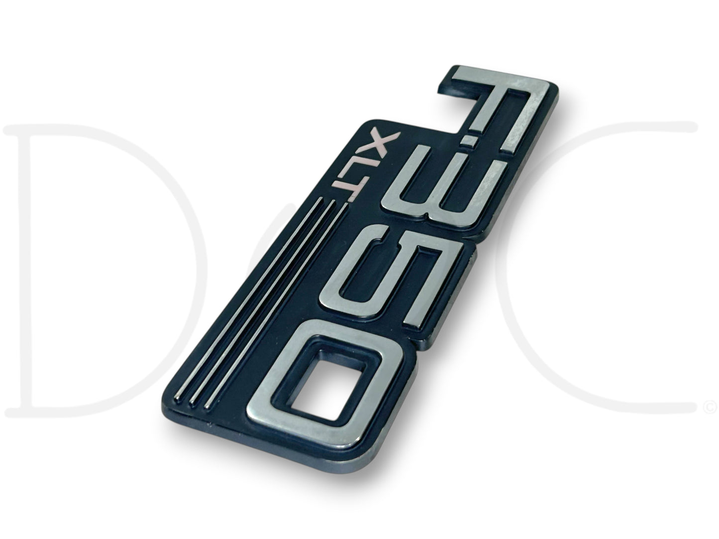 92-97 Ford F350 F-350 XLT Truck Fender Badge Emblem Plate OEM
