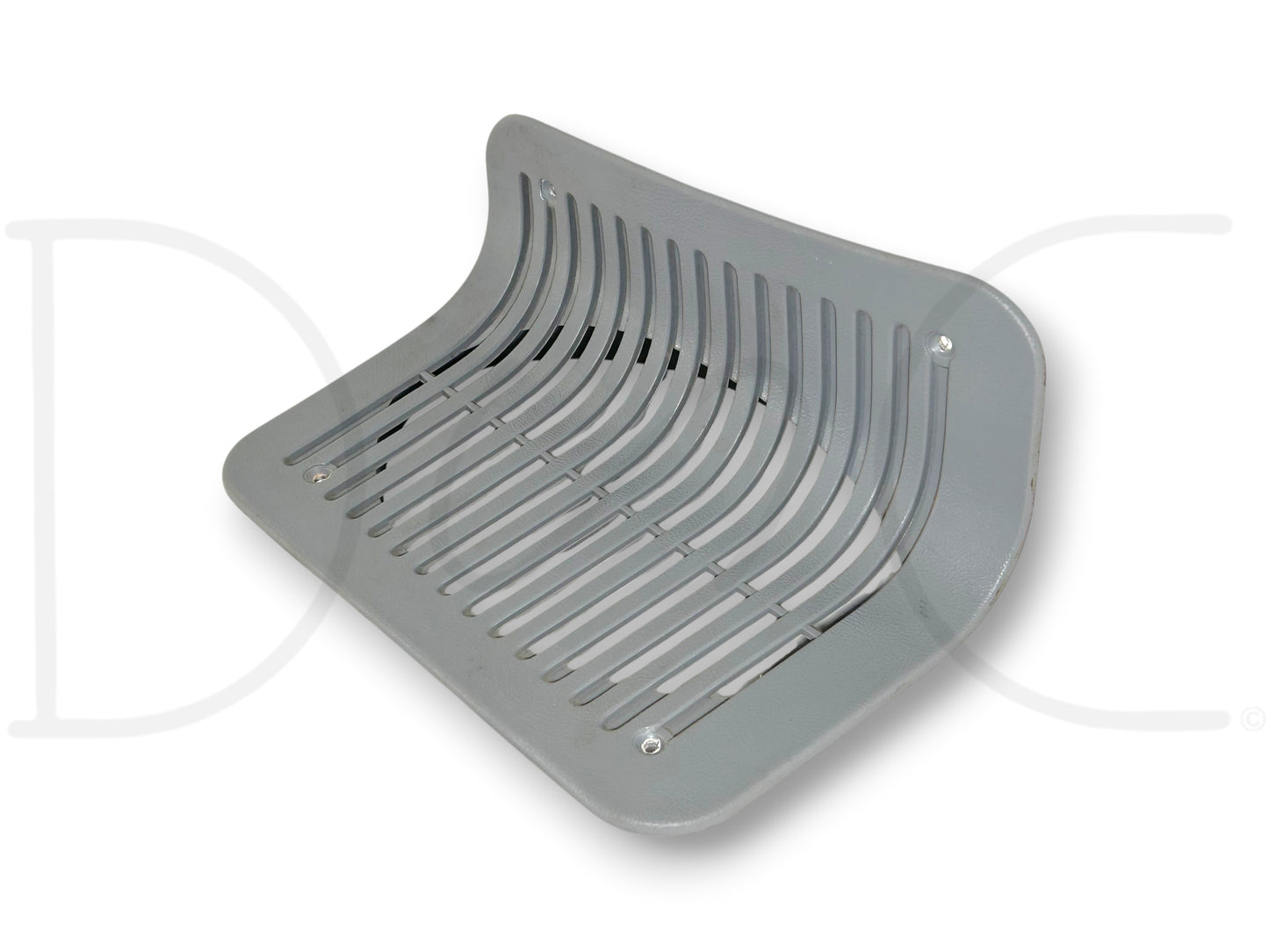 92-97 Ford F250 F350 RH Right Passenger Rear Speaker Cover Opal Gray OEM