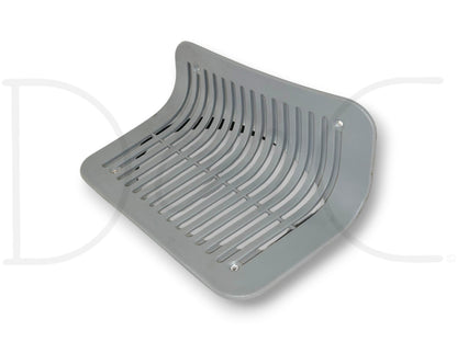 92-97 Ford F250 F350 RH Right Passenger Rear Speaker Cover Opal Gray OEM