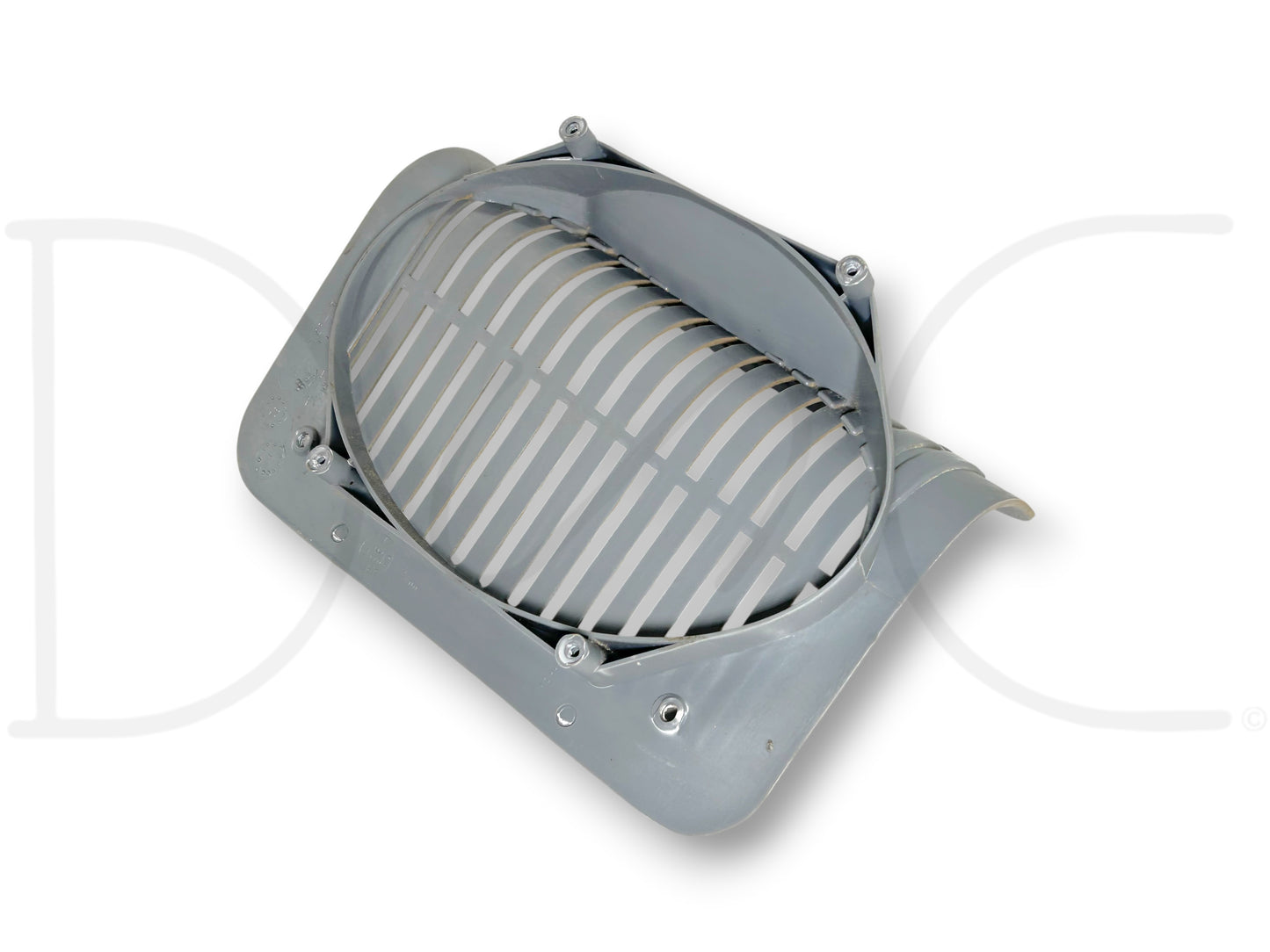 92-97 Ford F250 F350 RH Right Passenger Rear Speaker Cover Opal Gray OEM