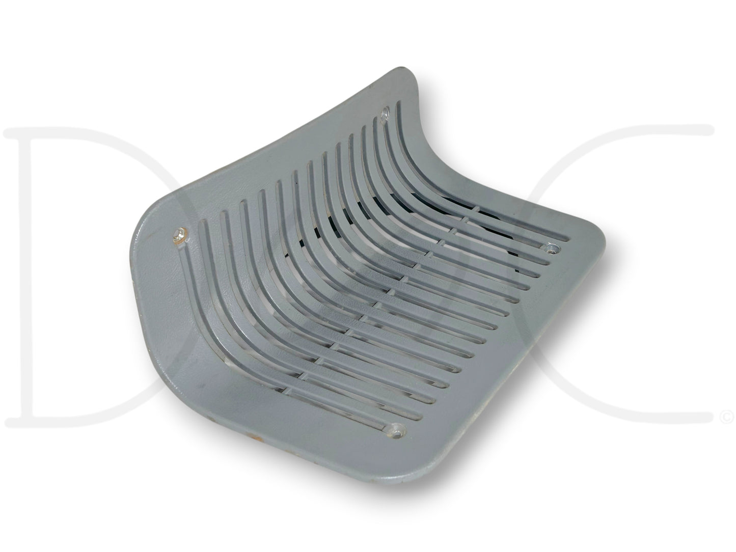 92-97 Ford F250 F350 LH Left Driver Rear Speaker Cover Opal Gray OEM