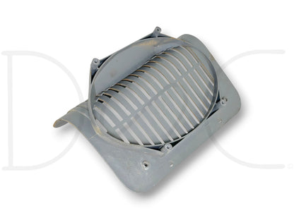 92-97 Ford F250 F350 LH Left Driver Rear Speaker Cover Opal Gray OEM