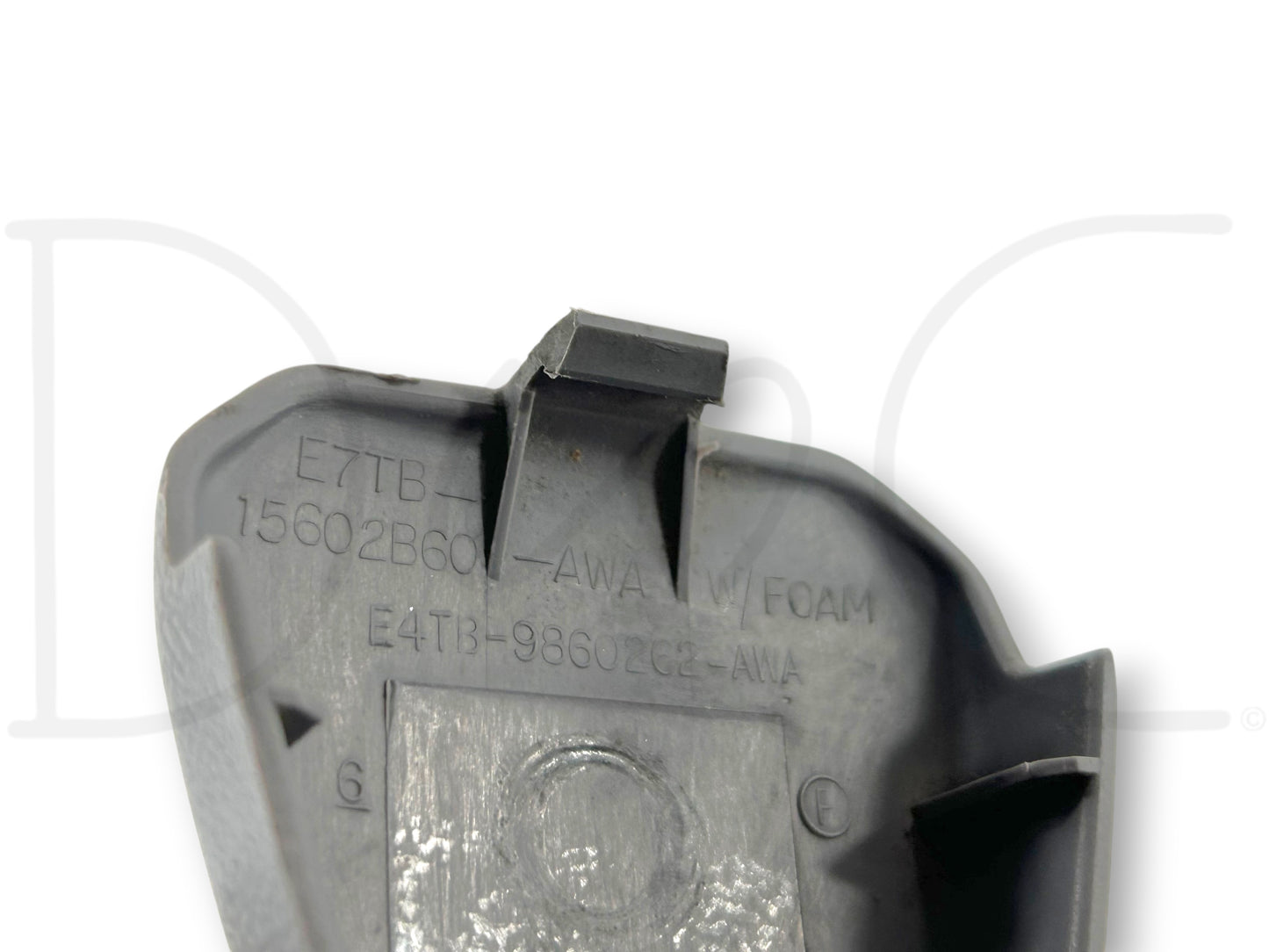 87-97 Ford F250 F350 Seat Belt Seatbelt Upper Bolt Trim Cover Opal Gray OE