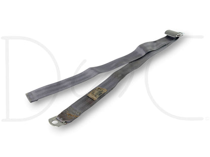 87-97 Ford F250 F350 Bench Seat Center Lap Belt Seatbelt Opal Gray OE