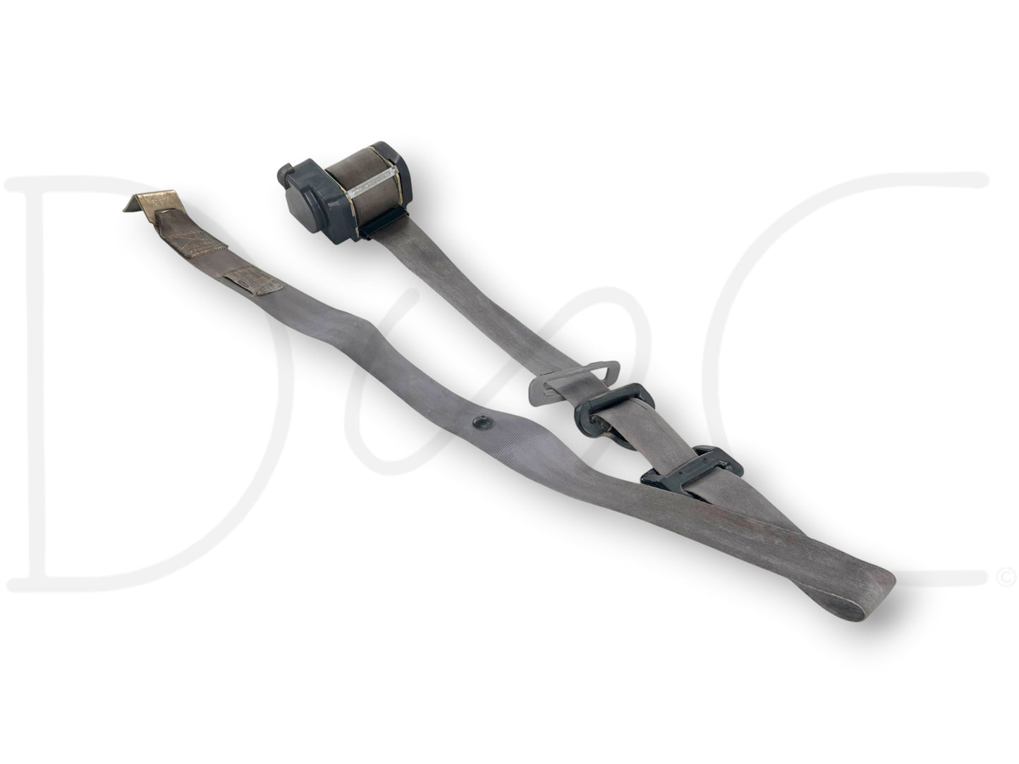 94-97 Ford F250 F350 RH Right Passenger Front Seat Belt Seatbelt Opal Gray OE
