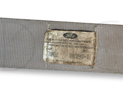 94-97 Ford F250 F350 RH Right Passenger Front Seat Belt Seatbelt Opal Gray OE