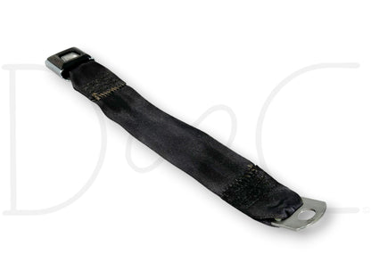 92-97 Ford F250 F350 Center Bench Seat Belt Seatbelt Latch Buckle Gray OE