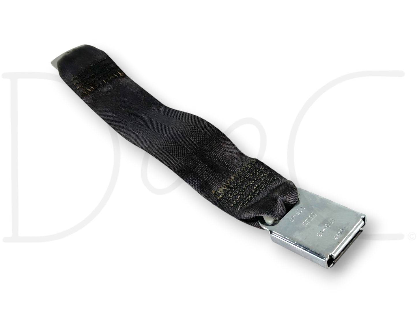 92-97 Ford F250 F350 Center Bench Seat Belt Seatbelt Latch Buckle Gray OE