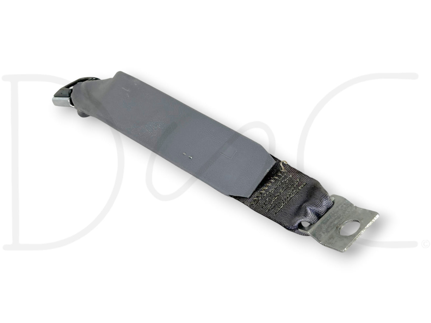 92-97 Ford F250 F350 LH Left Rear Seat Belt Seatbelt Latch Buckle Opal Gray OE