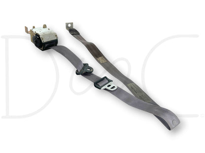 92-97 Ford F250 F350 Crew Cab LH Left Driver Rear Seat Belt Seatbelt Gray OE