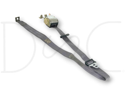 92-97 Ford F250 F350 Crew Cab RH Right Passenger Rear Seat Belt Seatbelt Gray