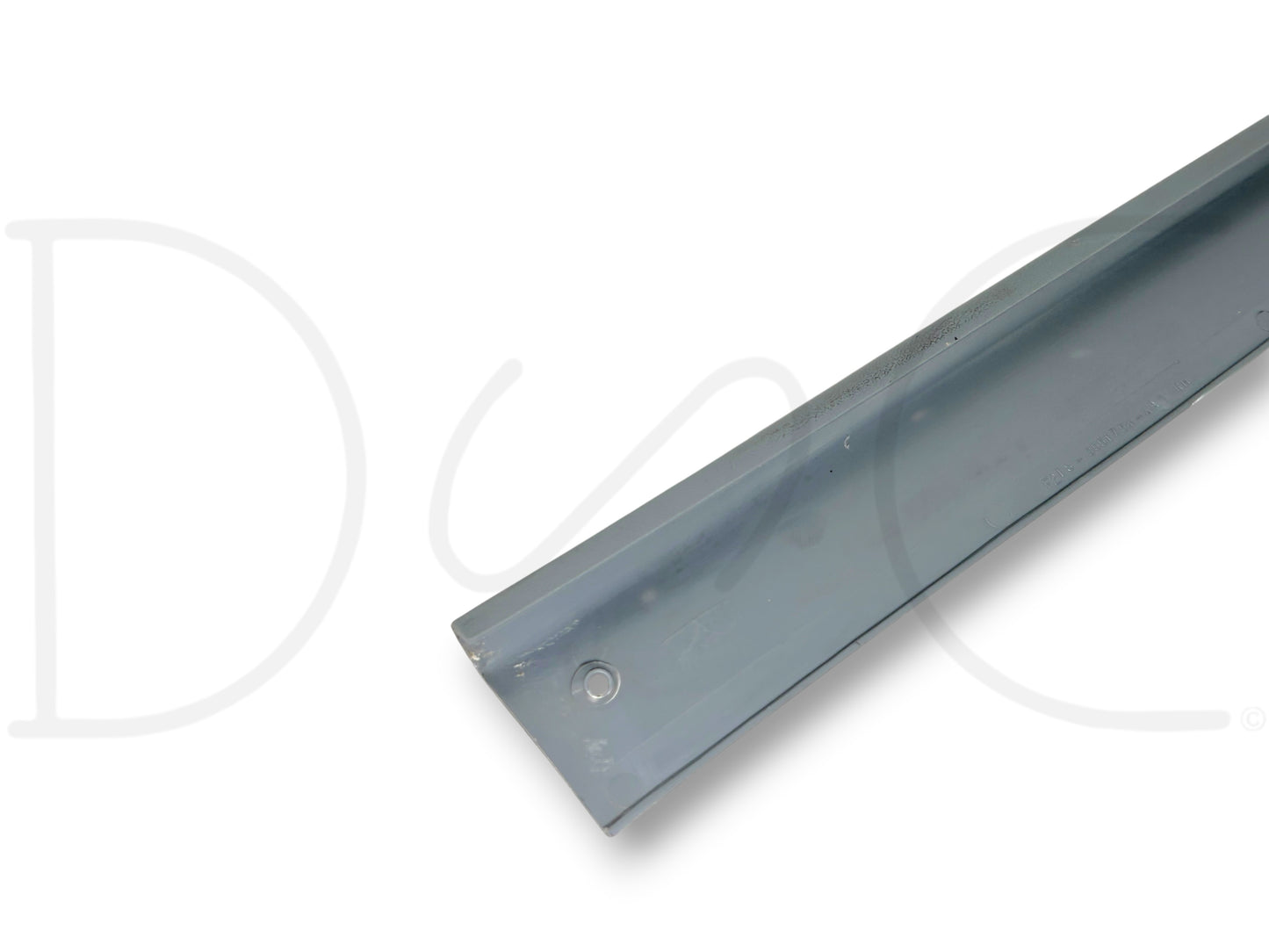 92-97 Ford F250 F350 Crew Cab Rear Upper Door Trim RH Right Opal Gray