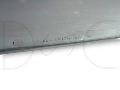 92-97 Ford F250 F350 Crew Cab Rear Upper Door Trim RH Right Opal Gray