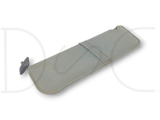 87-97 Ford F250 F350 LH Left Driver Sun Visor Opal Gray OEM *Blem*