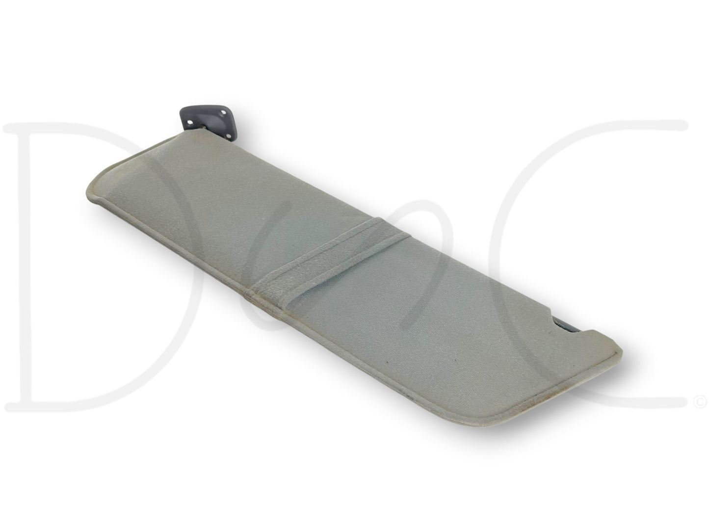 87-97 Ford F250 F350 LH Left Driver Sun Visor Opal Gray OEM *Blem*