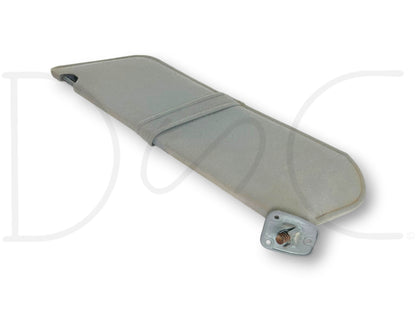 87-97 Ford F250 F350 LH Left Driver Sun Visor Opal Gray OEM *Blem*