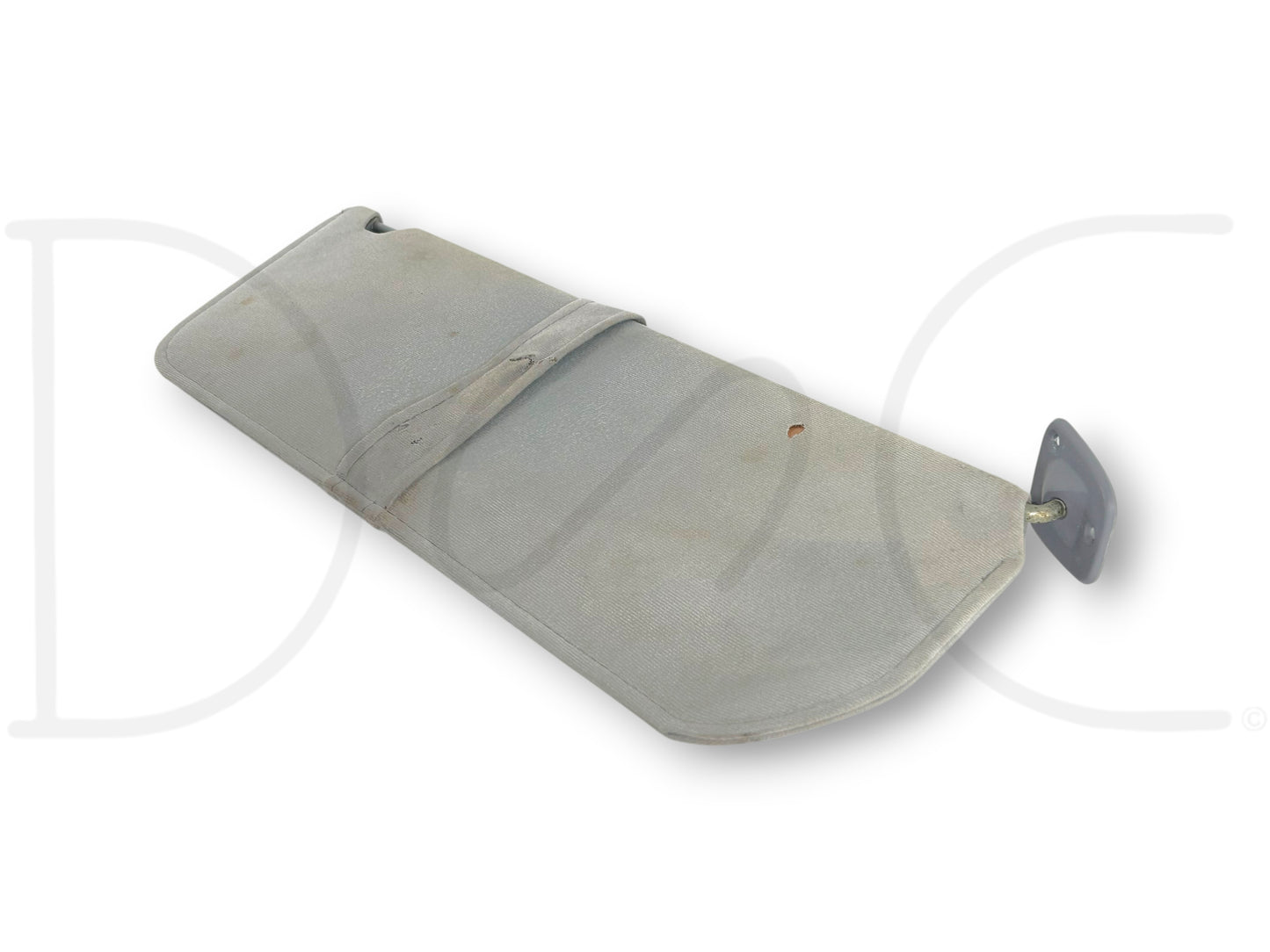 87-97 Ford F250 F350 LH Left Driver Sun Visor Opal Gray OEM *Blem*