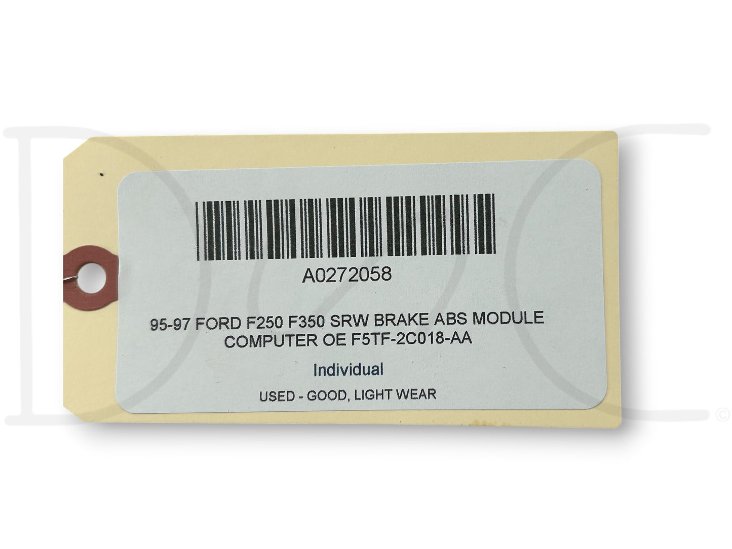 95-97 Ford F250 F350 SRW Brake ABS Module Computer OE F5Tf-2C018-Aa