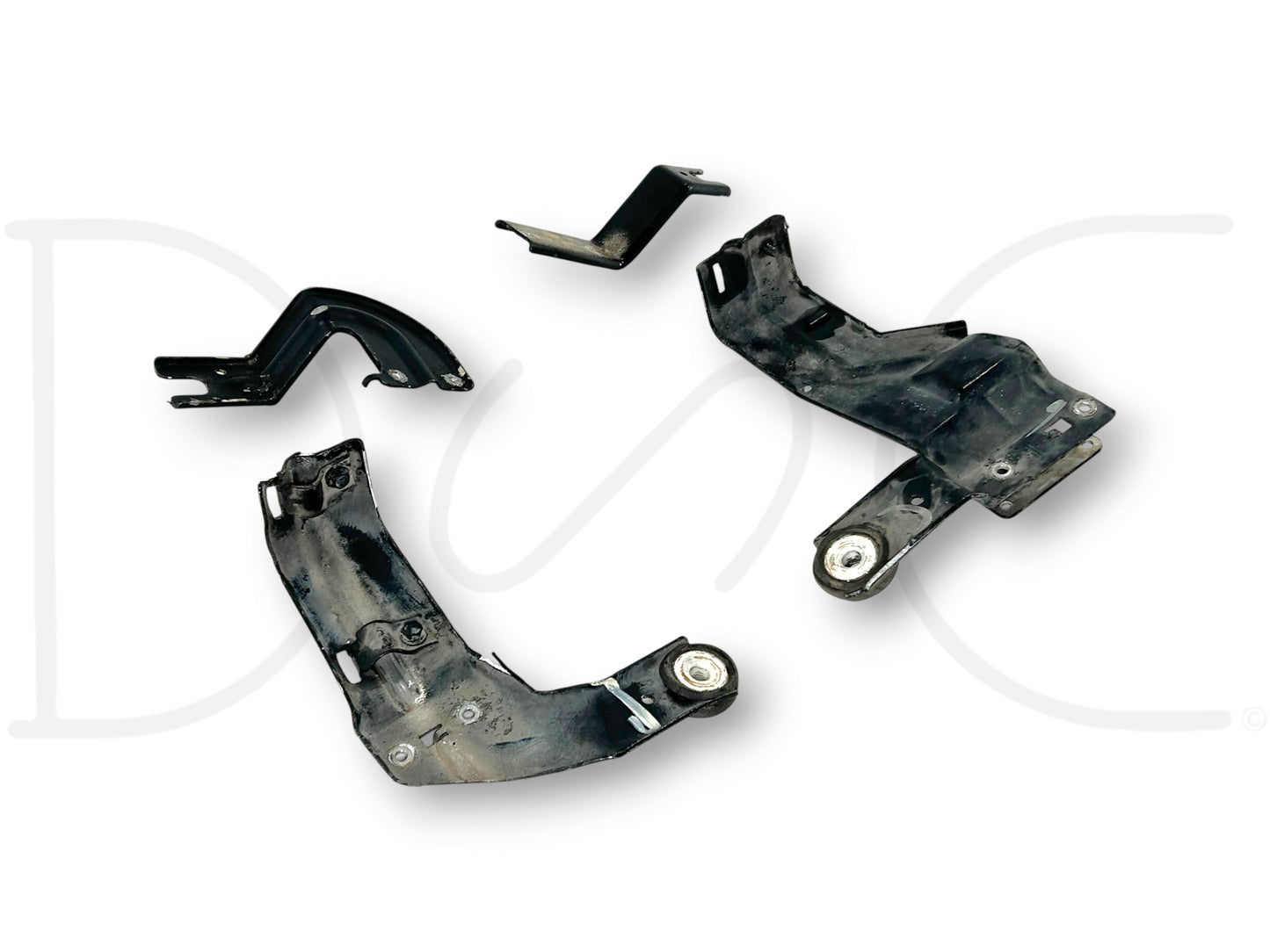 94-97 Ford F250 F350 Truck A/C Condenser Upper & Lower Bracket Set OEM
