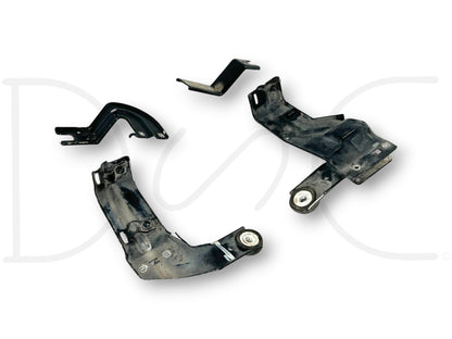 94-97 Ford F250 F350 Truck A/C Condenser Upper & Lower Bracket Set OEM