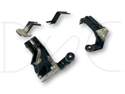 94-97 Ford F250 F350 Truck A/C Condenser Upper & Lower Bracket Set OEM