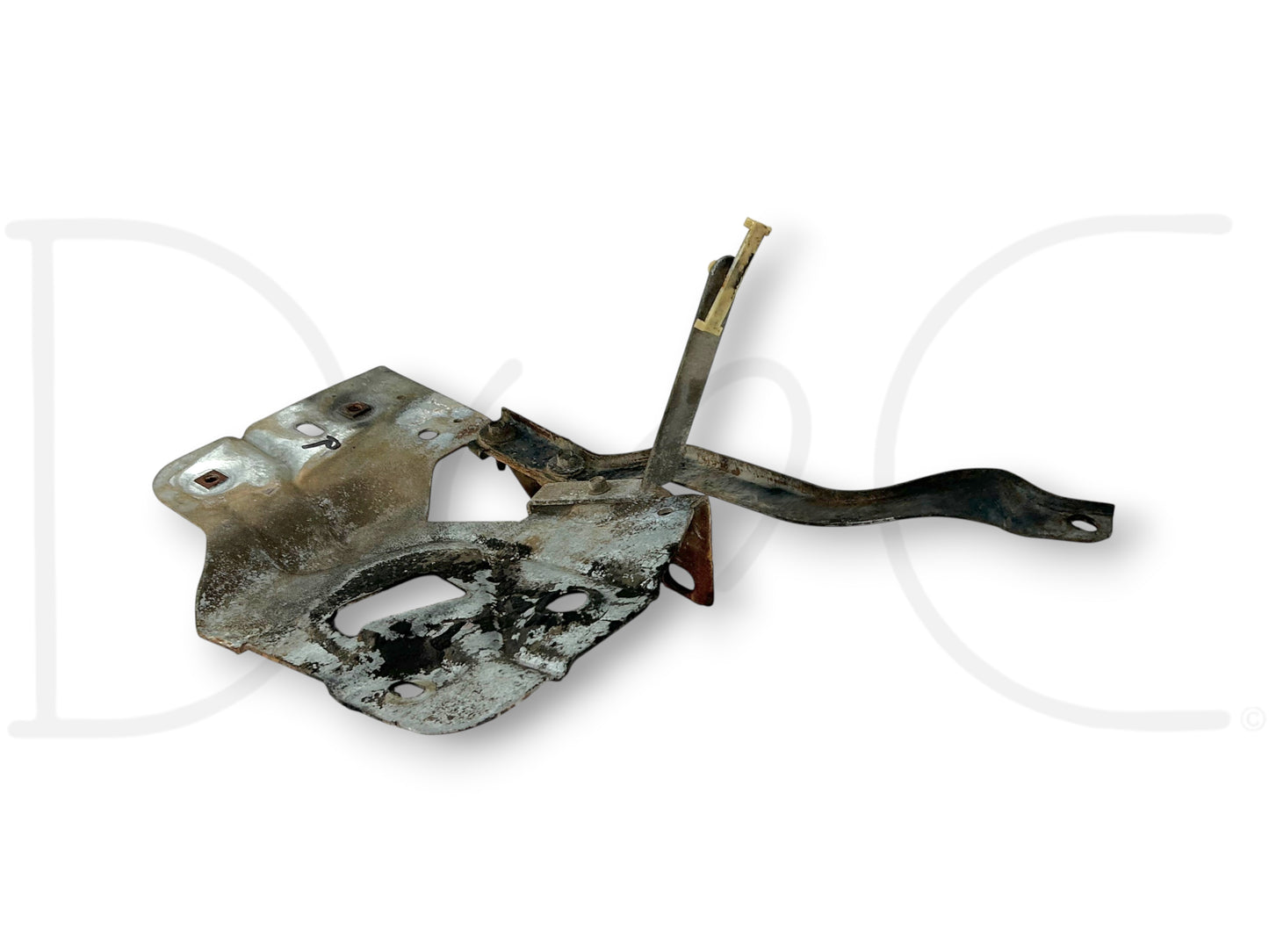 94-97 Ford F250 F350 Diesel RH Right Core Support Battery Tray Mount Bracket