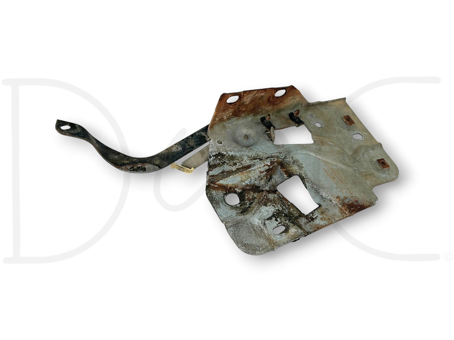 94-97 Ford F250 F350 Diesel RH Right Core Support Battery Tray Mount Bracket