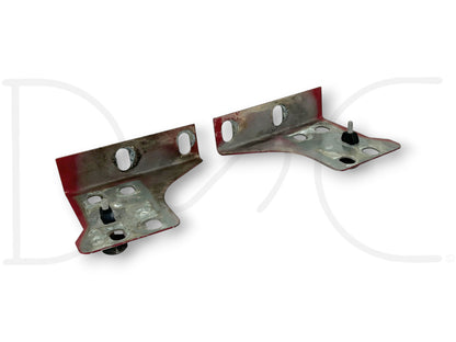92-97 Ford F250 F350 Fender To Core Support Brackets OE Corner Bracket Set
