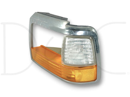 92-97 Ford F250 F350 LH Left Driver Parking Light Headlight Bezel Trim Surround