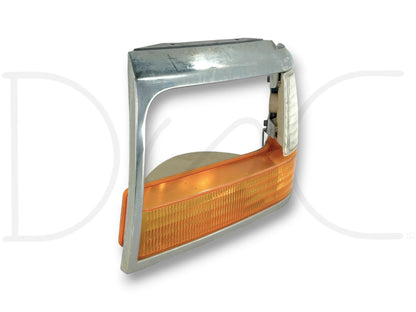 92-97 Ford F250 F350 LH Left Driver Parking Light Headlight Bezel Trim Surround