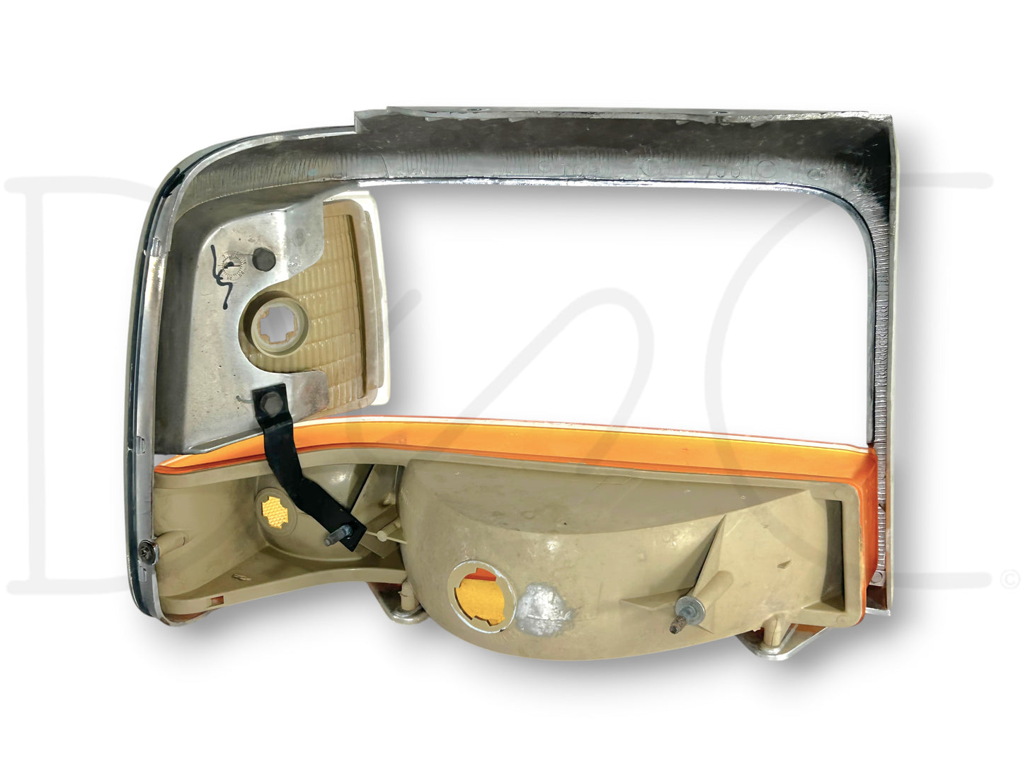 92-97 Ford F250 F350 LH Left Driver Parking Light Headlight Bezel Trim Surround