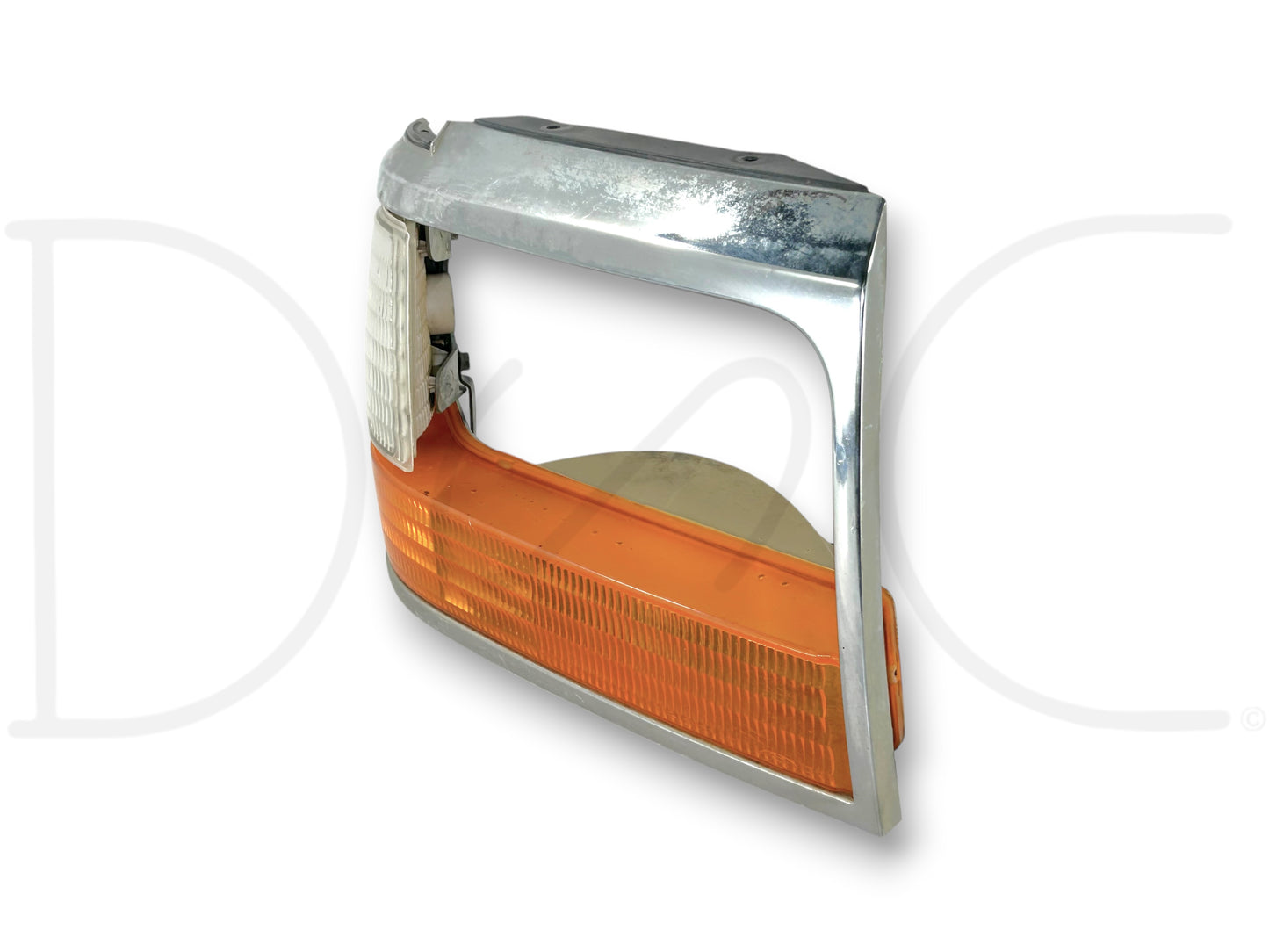 92-97 Ford F250 F350 RH Right Passenger Parking Light Headlight Bezel Trim OE