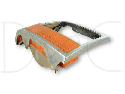 92-97 Ford F250 F350 RH Right Passenger Parking Light Headlight Bezel Trim OE
