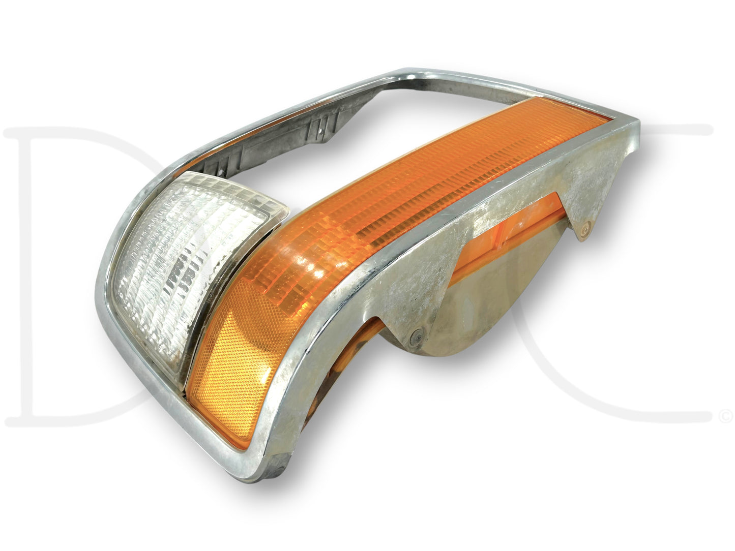 92-97 Ford F250 F350 RH Right Passenger Parking Light Headlight Bezel Trim OE