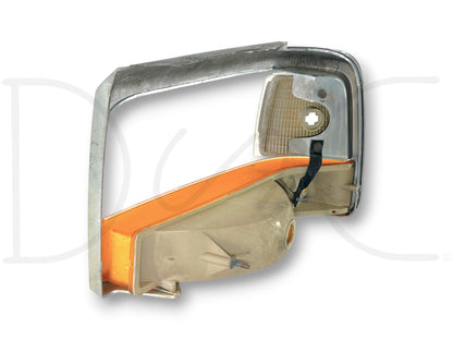 92-97 Ford F250 F350 RH Right Passenger Parking Light Headlight Bezel Trim OE