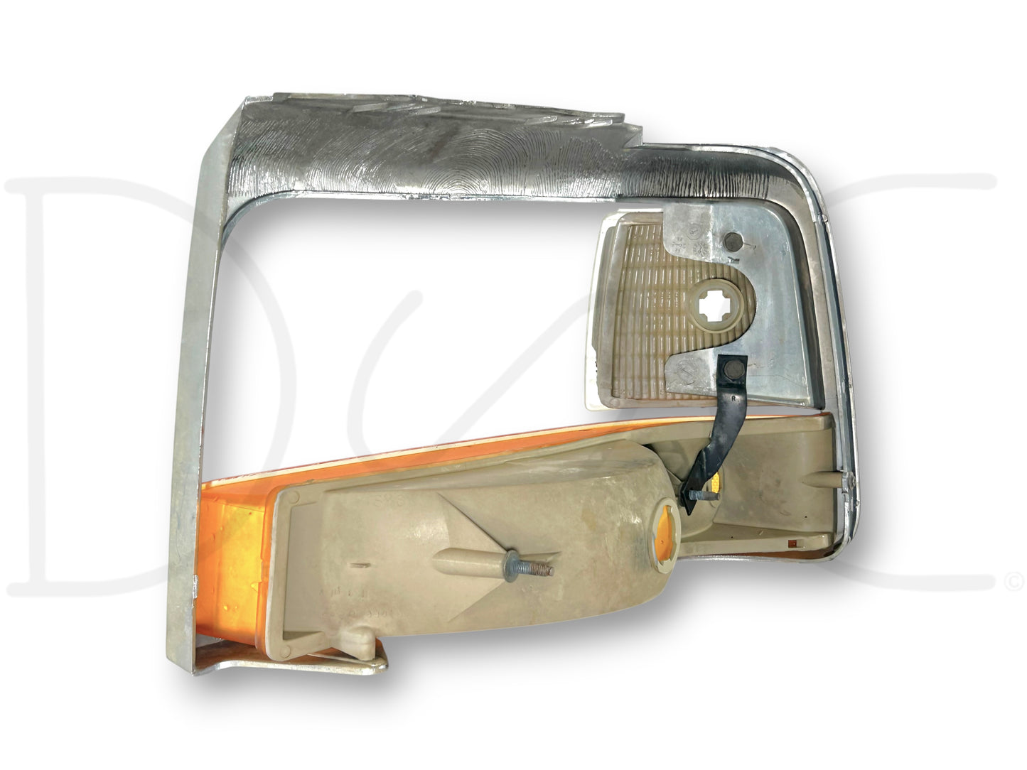 92-97 Ford F250 F350 RH Right Passenger Parking Light Headlight Bezel Trim OE