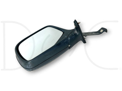 92-97 Ford F250 F350 LH Left Driver Side Door Mirror Manual Chrome OEM